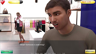Granny Loves Her Job & Got Creampied : Lingerie Shopping