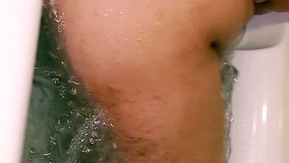 BBW in Bathtub Showing Her Huge Boobs and Ass