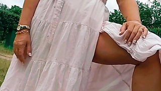 Cumming in My Stepmom's Mouth in the Park