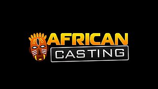 Timid Black Girl Goes Wild At Casting