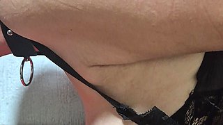 New Experiment with Sharp Cocks. My Breasts Are Really Going to Enjoy It.