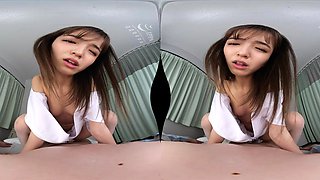 Slim asian stunner Pov porn