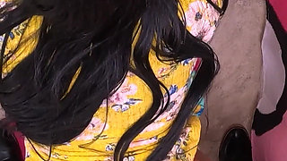 I Will Fuck You When Ever I Want Too! Adorable Ebony Step Daughter POV Hardcore Pussy Fucked Step Dad Big Cock BBC Doggy Style