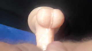 White, hard, relentless - My deepest solo with the 18 cm dildo