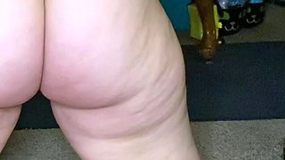 Milky ass solo hoe anally toys