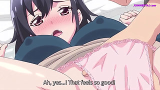 A Busty Babe Journey of Pleasuring Herself with a New Hard Cock