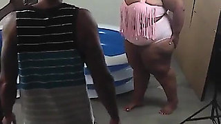 Behind the Scenes Back Yard Oil Wrestling