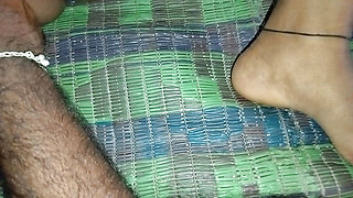 Frist  time hand job with wife omg