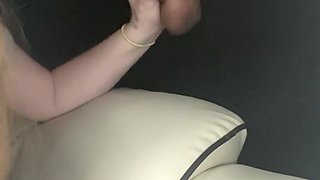 Sluttybritt Handling Daddy's Big Black Dick