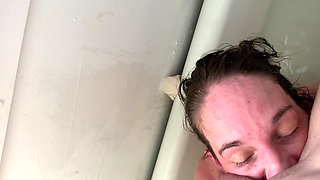 Submissive slut piss & cum training , rimjob