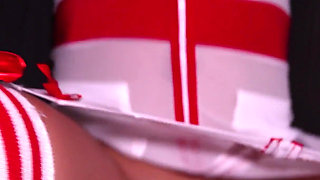 Oiled up PAWG Nurse Fucks Hard