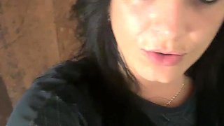 Hungry Pussy Pee in the Toilet and She Licks Her Fingers 182