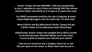 $CLOV Alexis Grace Becomes New Guinea Pig For Doctor Tampa!