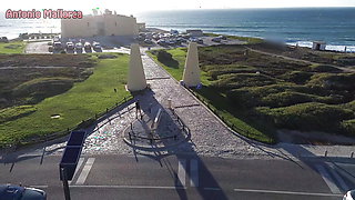 Hot White Bubble Butt Portuguese Gets Picked up in the Beach