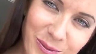 Beautiful Sexy Busty Horny MILF Fingering Herself Slowly While Standing