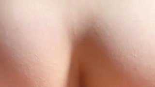Skinny Girl with Big Clit Masturbation