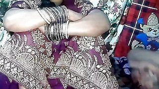 Newly wedded beautiful Bhabhi becomes bride by wearing a new saree I convinced Bhabhi to fuck me hard in Hindi Claire Vays