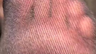 Maitresse Madelines solo foot fetish POV