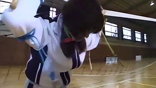 Hot Asian POV blowjob outdoors