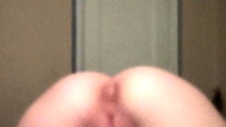 Blonde tight pussy babe solo toy fun in glamour masturbation