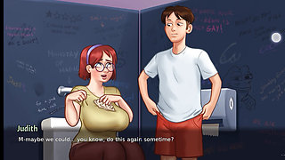 Judith's Forbidden College Adventures Summertime Saga Full Scene 4 K