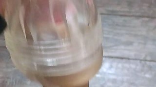Solo masturbation and gay climax