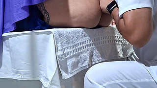 The Gynecological Exam Ends with the Patient's Orgasm and the Doctor's Cumshot.