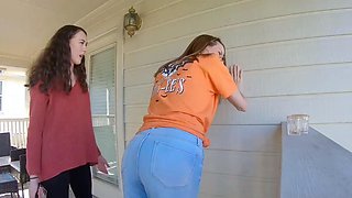 Amateur Brunette Sucking And Riding Cock