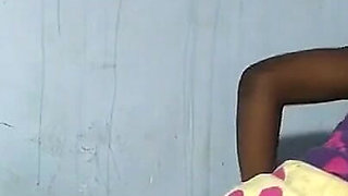 Ebony Babe Walked in on Her Dreaming Boyfriend