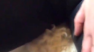 Milfycalla - a Lot of Cum on My Black Down Jacket and Black Leather Leggings 216