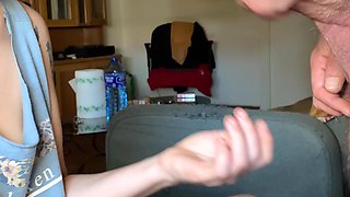 4K Blowjob Cum in My Mouth