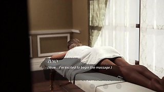 Sexy Step Sister Body Massage