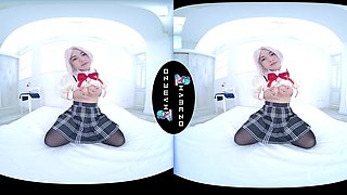 Hikaru Sena Fucks Her Tight Pussy With A Pink Dildo