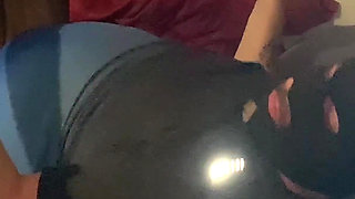 Secretary Fucked in Pantyhose and Buttered on Feet