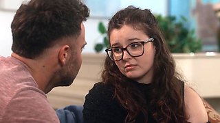 A group of sexy girls including Leana Lovings are having fun with some guys in an intense session.