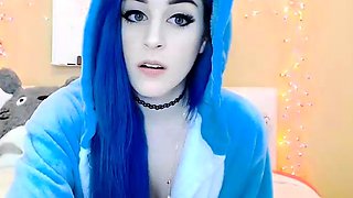 Emo Teen Becka Solo Webcam Masturbation Porn