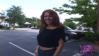 Flashing in Tampa with Huge Tit Robyn Foxx