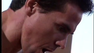 Charming Blonde Babe Sahara Sands Got Her Hits Covered with Jizz After Hardcore Fucking with Athletically Built Man