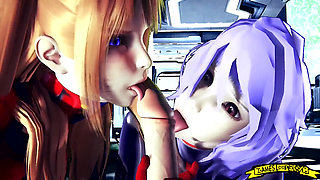 Nerv Trio 3D Hentai Sfm