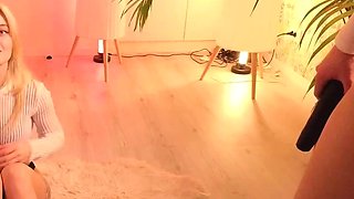 Skinny Blonde Teen Anal amp Vaginal Toys DP