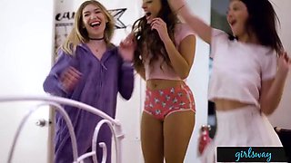 GIRLSWAY Gia Derza Fucks Her BFF s Stepsister