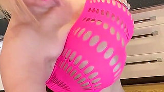 Ring My Bell - Super Blonde Barbie Cum on My 34jj Tits