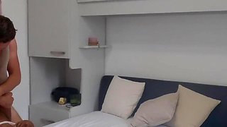 Romantic Sex with Hardcore Orgasms - Big Butt Ebony MILF Cums Hard - Kiki Minaj