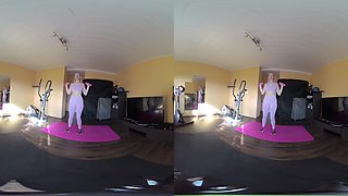 German Blonde Has Lot Of Fun Instead Of Fitness - BlondeHexe
