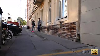 Hunt4k. fellow is seeing how his girlfriend sates grown male