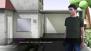 A Ghostly Desire Ep 3 Marc Helped Dayna Set up the Folding Table