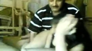 Watch this Indian babe fucking and riding American