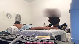 Legit Colombian RMT gives into Monster Asian Cock 2nd Appointment