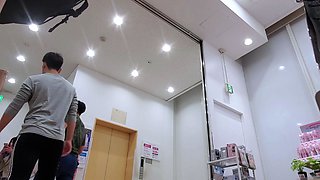 Amateur upskirt riding