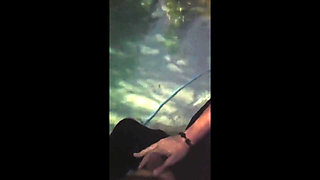 Naughty MILF Giving Handjob to Step Son